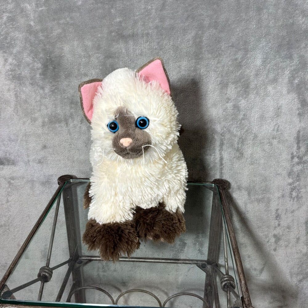 Build A Bear Siamese Himalayan Ragdoll Cat kitten Plush Stuffed Promise Pet